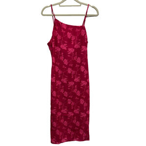NWT Shades of Rose Womens Slip Dress Sleeveless Floral Back Zip Pink Size XS